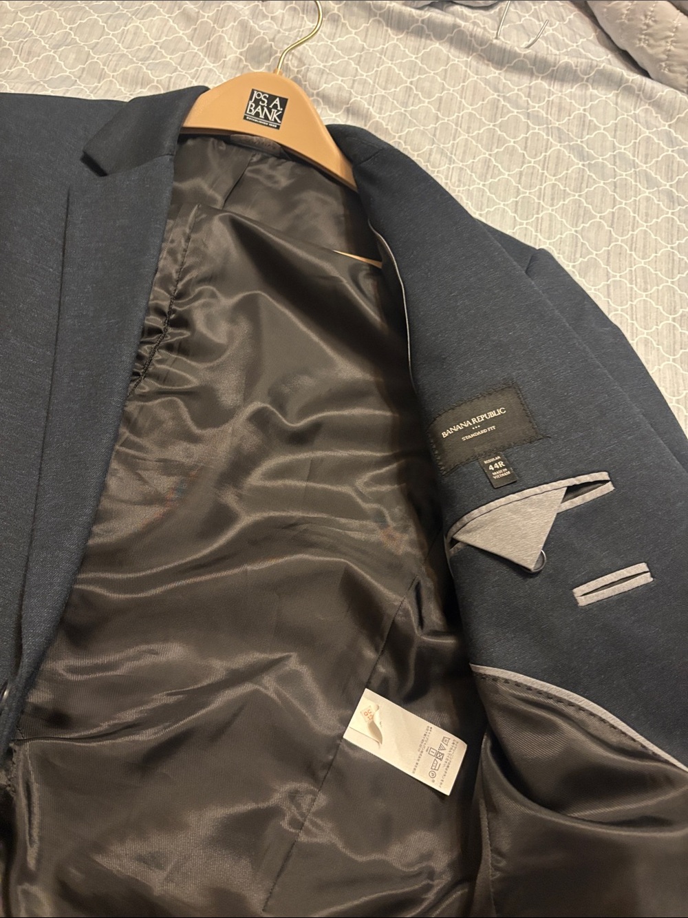 Banana Republic Men's Dark Navy Sport Coat